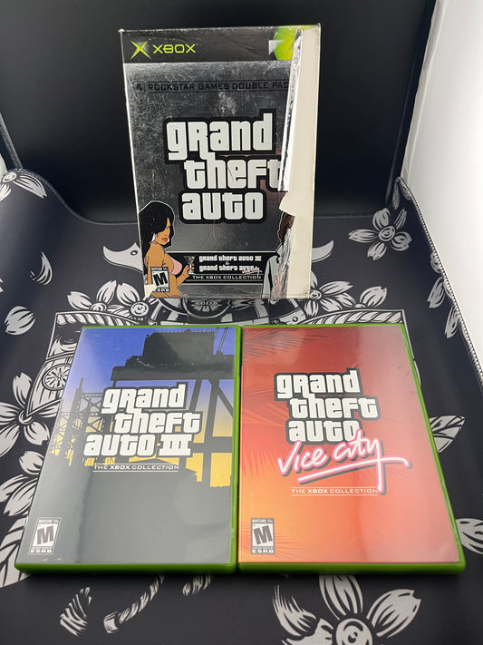 Grand Theft Auto Double Pack Xbox CIB