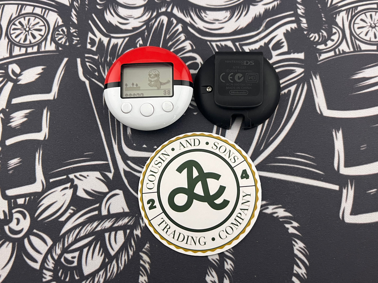 Pokewalker (Mint) new battery + alternate back clip plate