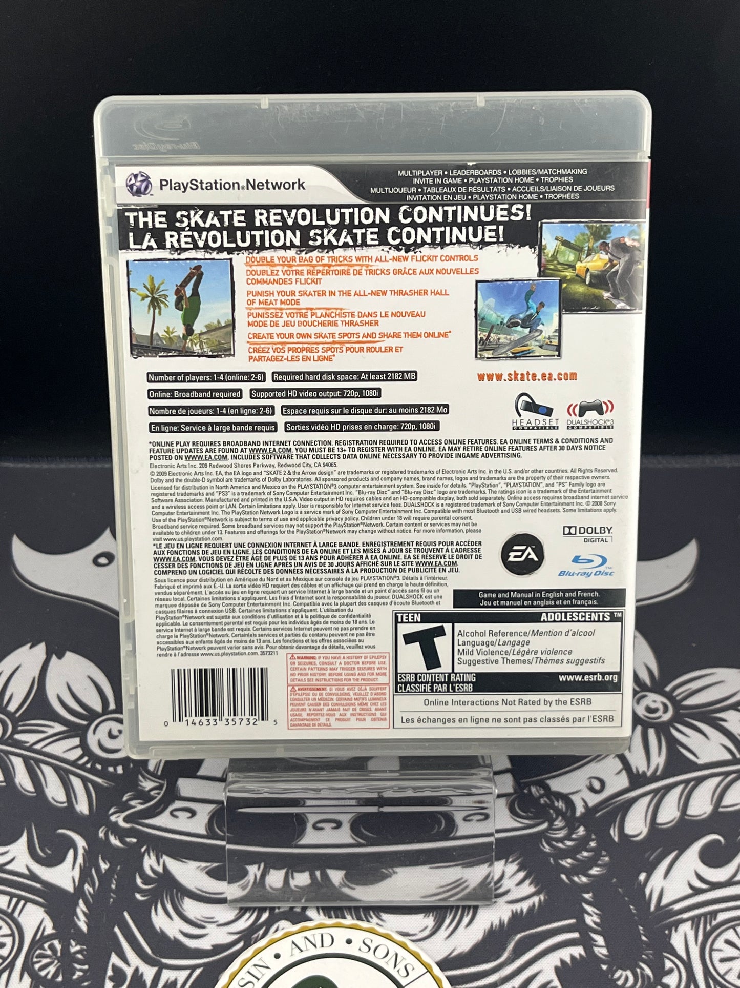 Skate 2 PS3 CIB