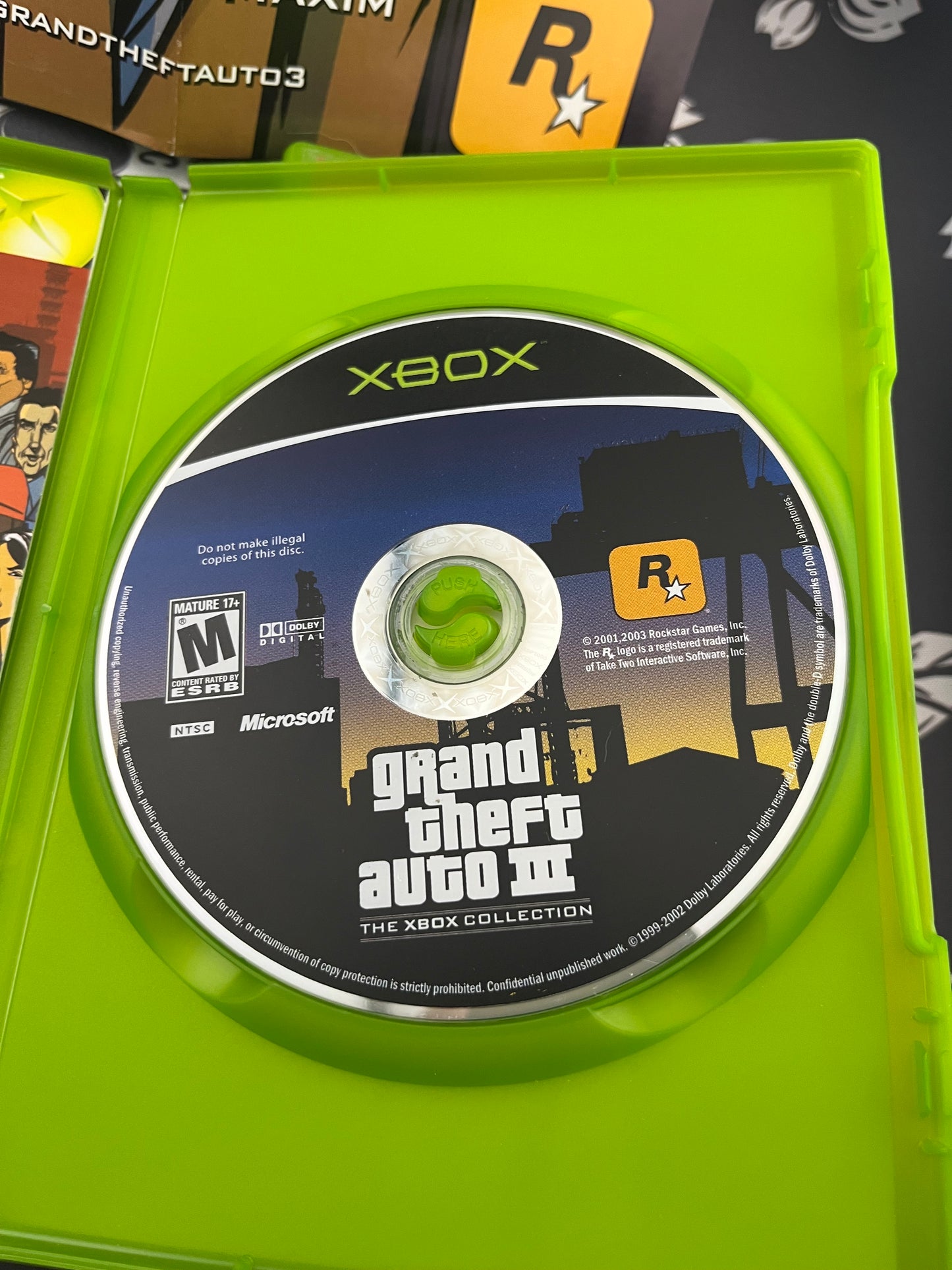 Grand Theft Auto Double Pack Xbox CIB