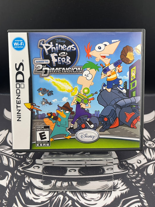 Phineas and Ferb Across the 2nd Dimension DS CIB