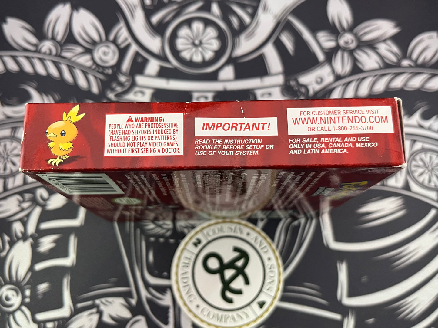 Pokémon Ruby GBA - Box and Manual