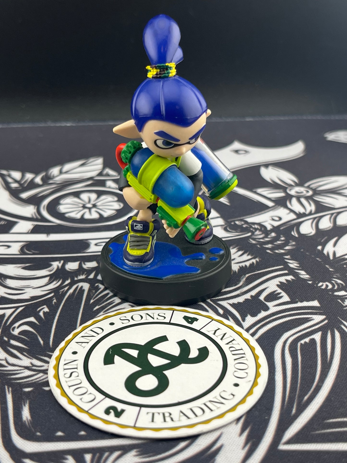 Inkling Blue Amiibo Loose