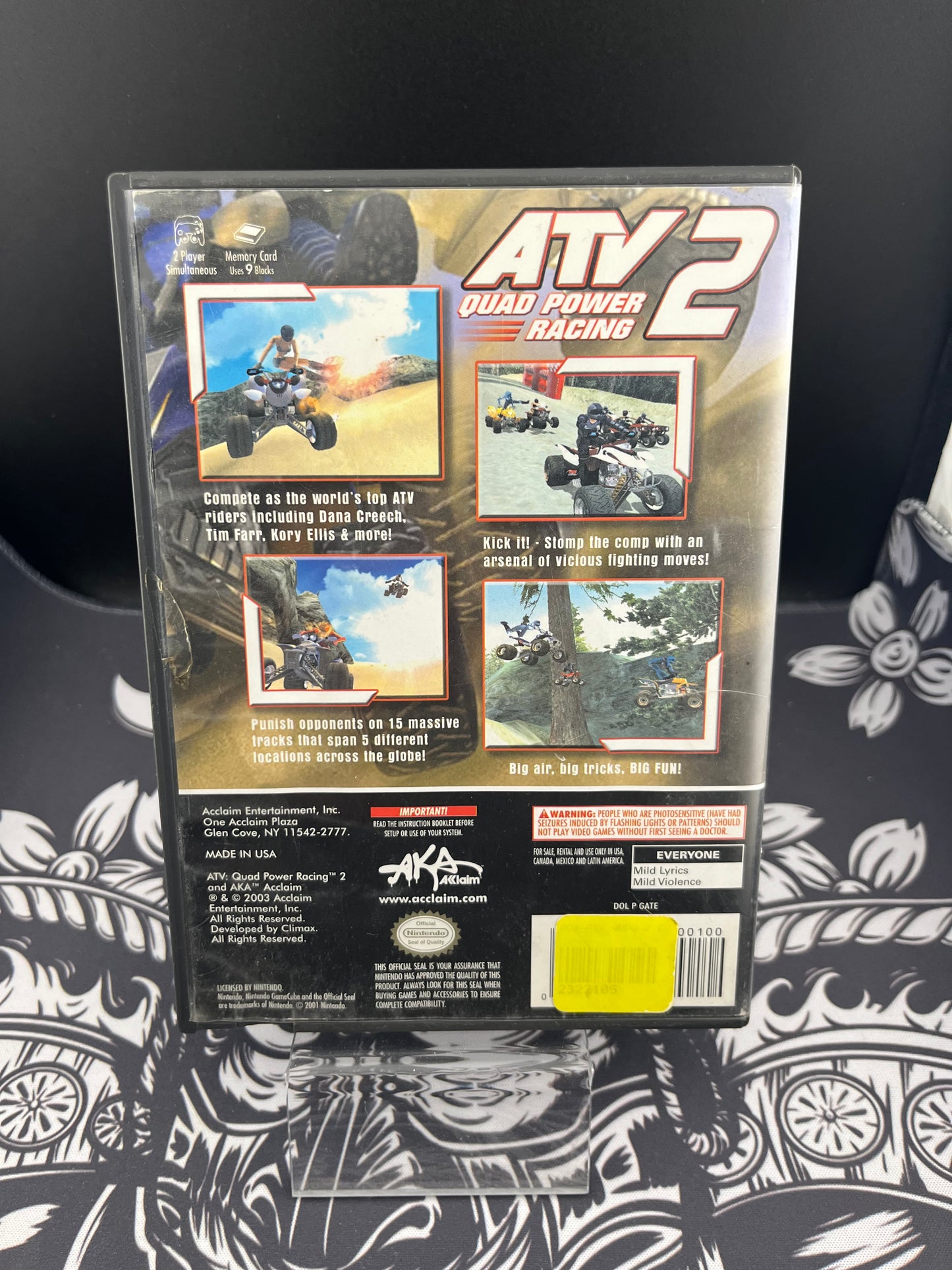 ATV Quad Power Racing 2 GameCube No Manual