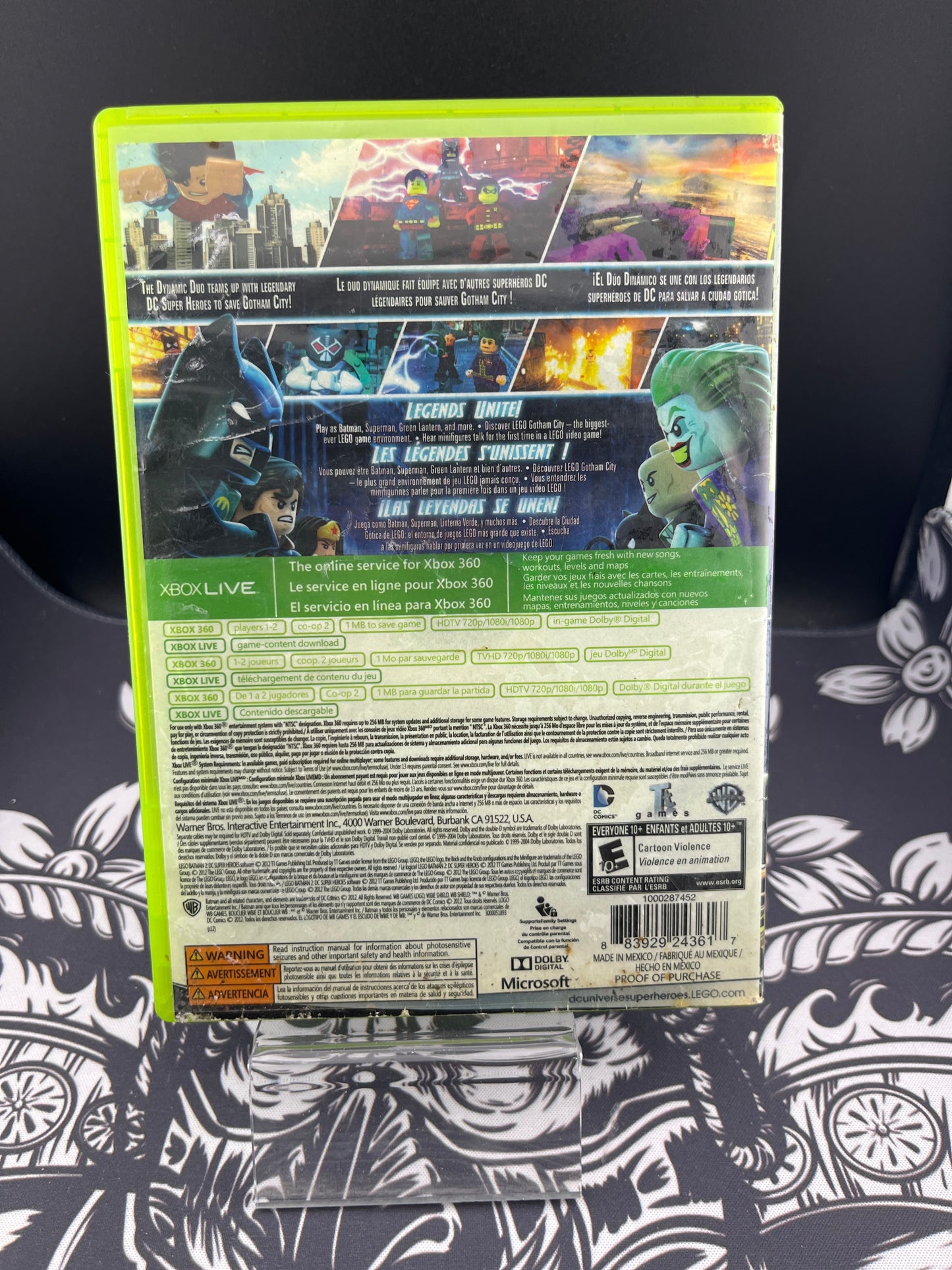 Lego Batman 2 DC Super Heroes PH Xbox360 CIB