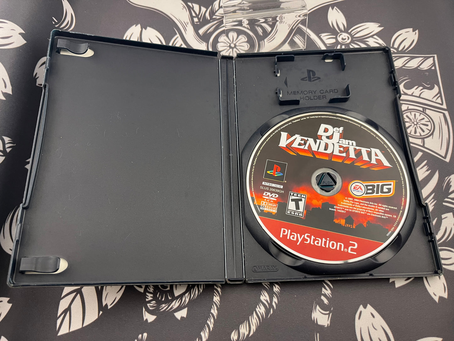 Def Jam Vendetta GH PS2 No Manual