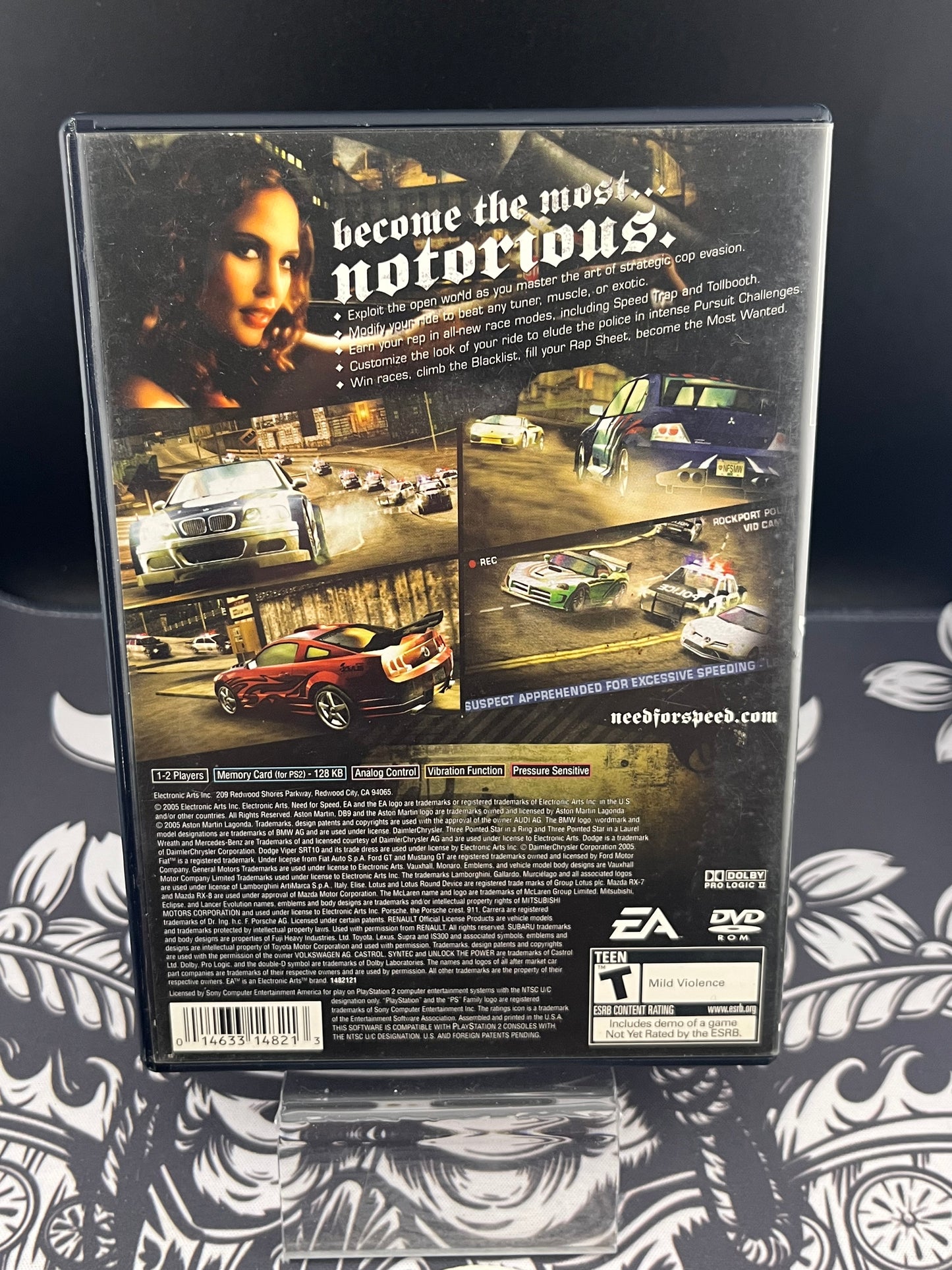 Need For Speed Most Wanted PS2 No Manual
