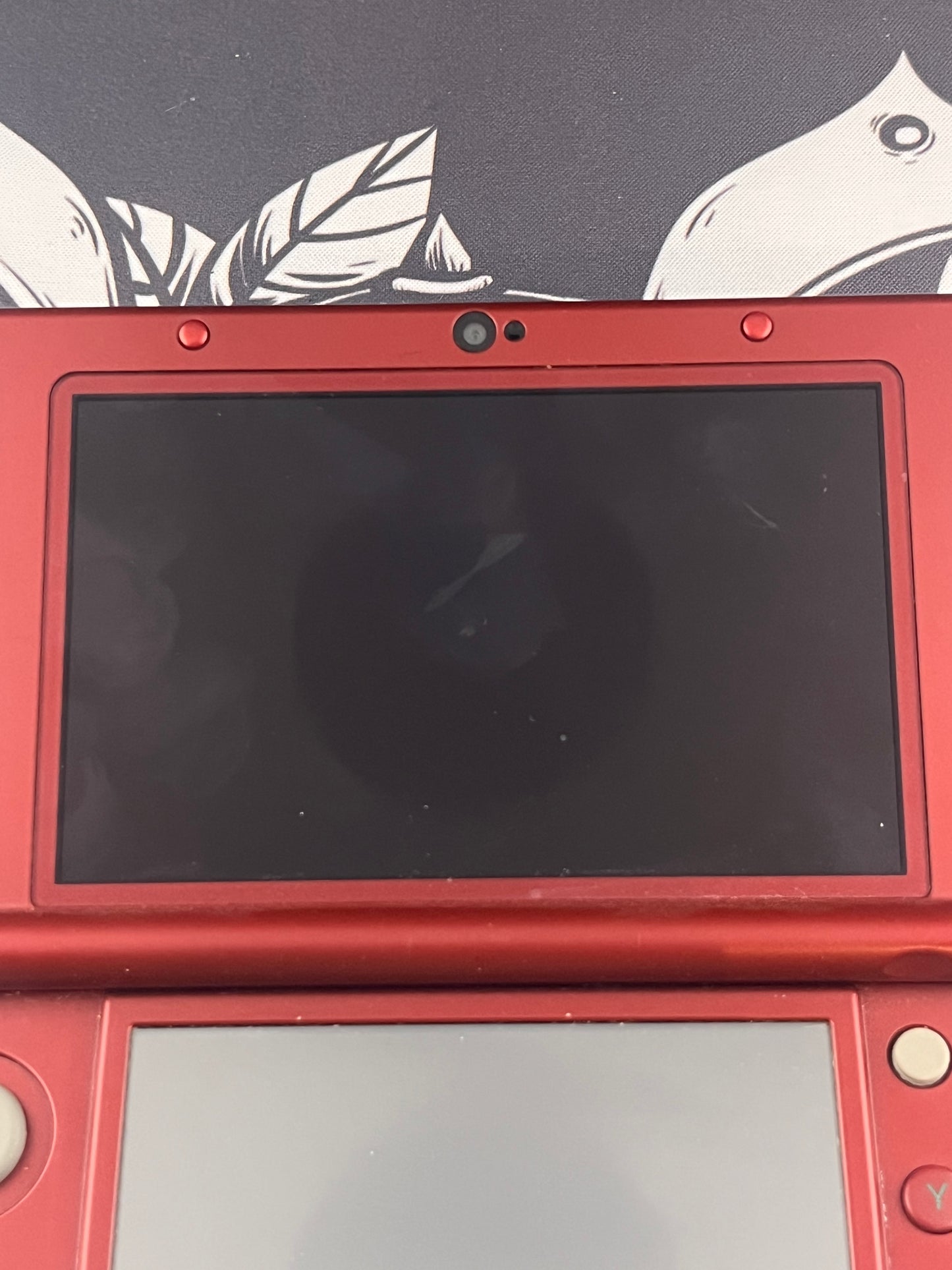 New Nintendo 3DS Xl Red with 3 games