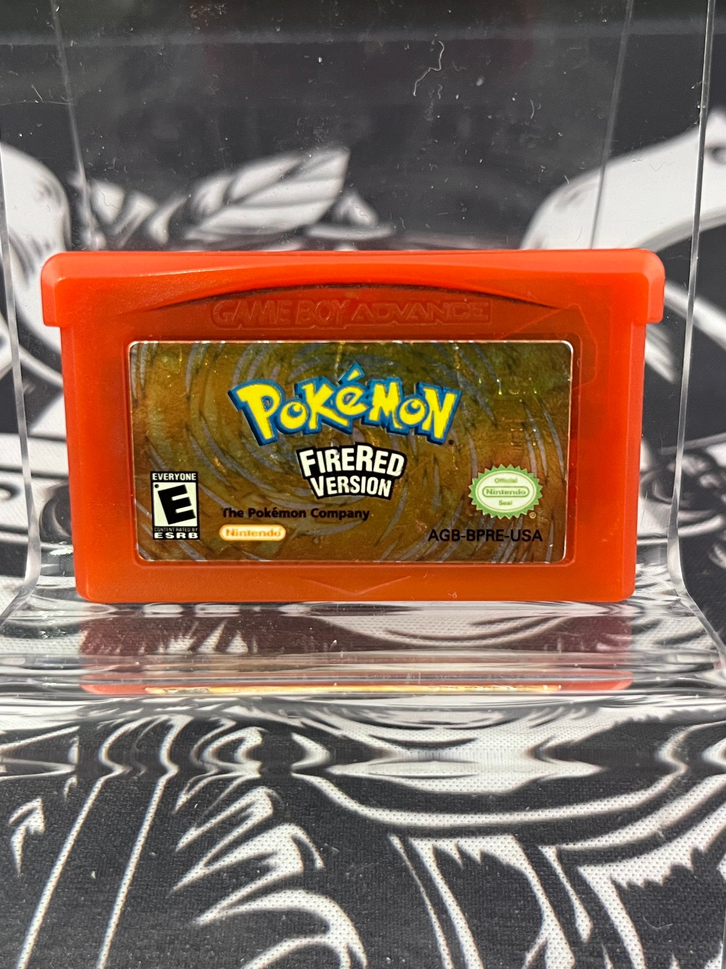 Pokémon Firered GBA Loose okay Label