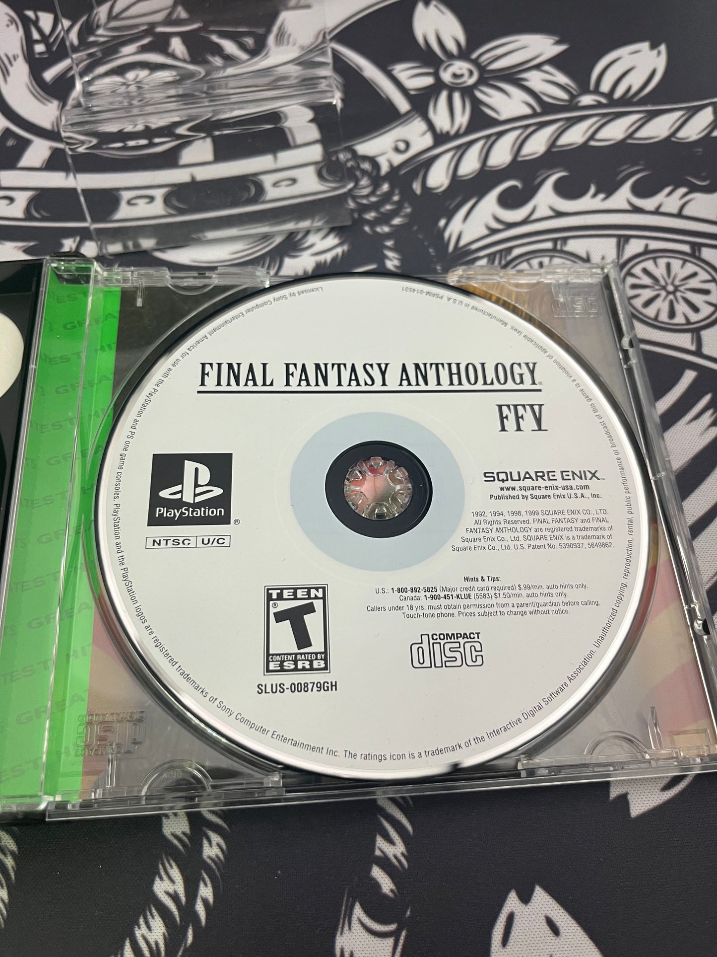 Final Fantasy Anthology Greatest Hits PS1 CIB