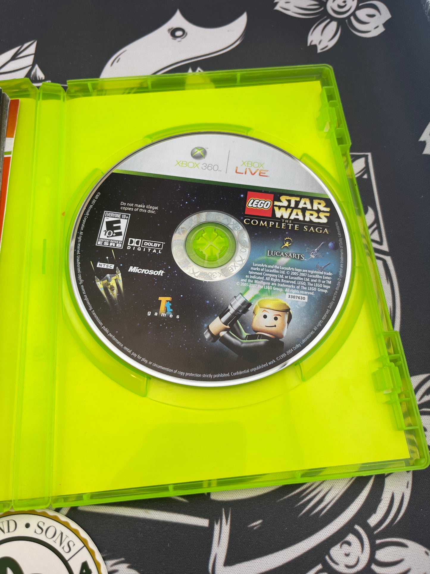 Lego Star Wars The Complete Saga Xbox 360 CIB
