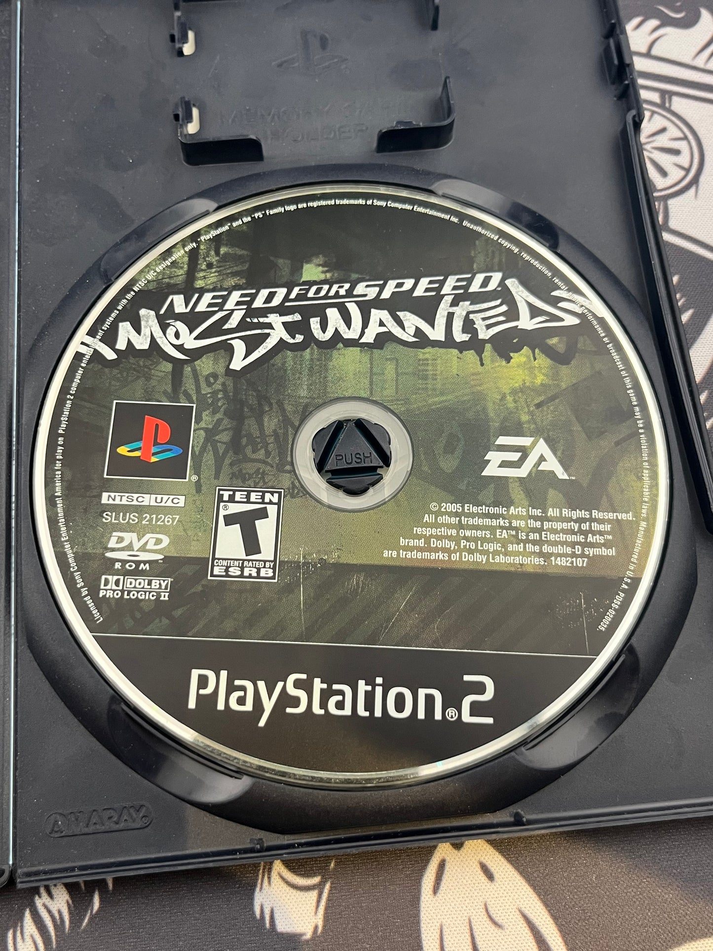 Need For Speed Most Wanted PS2 No Manual