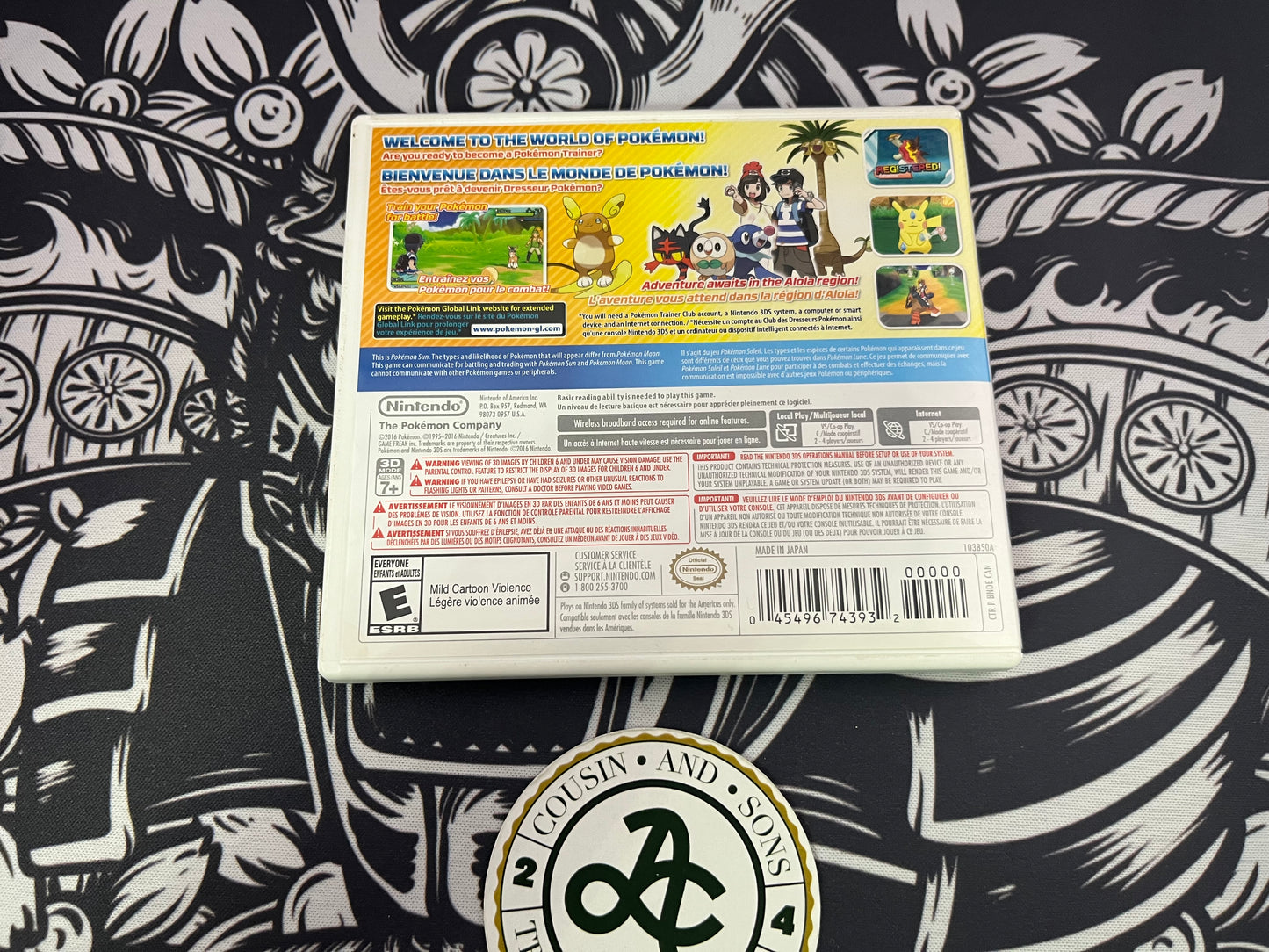 Pokemon Sun 3DS CIB