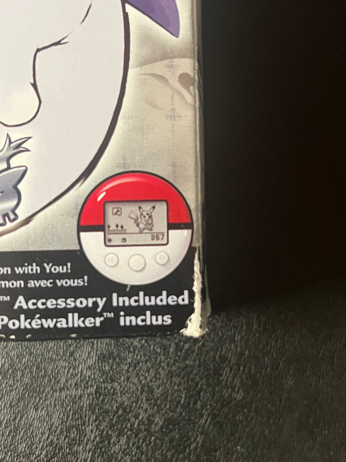 Pokémon Soulsilver Big box with Pokewalker