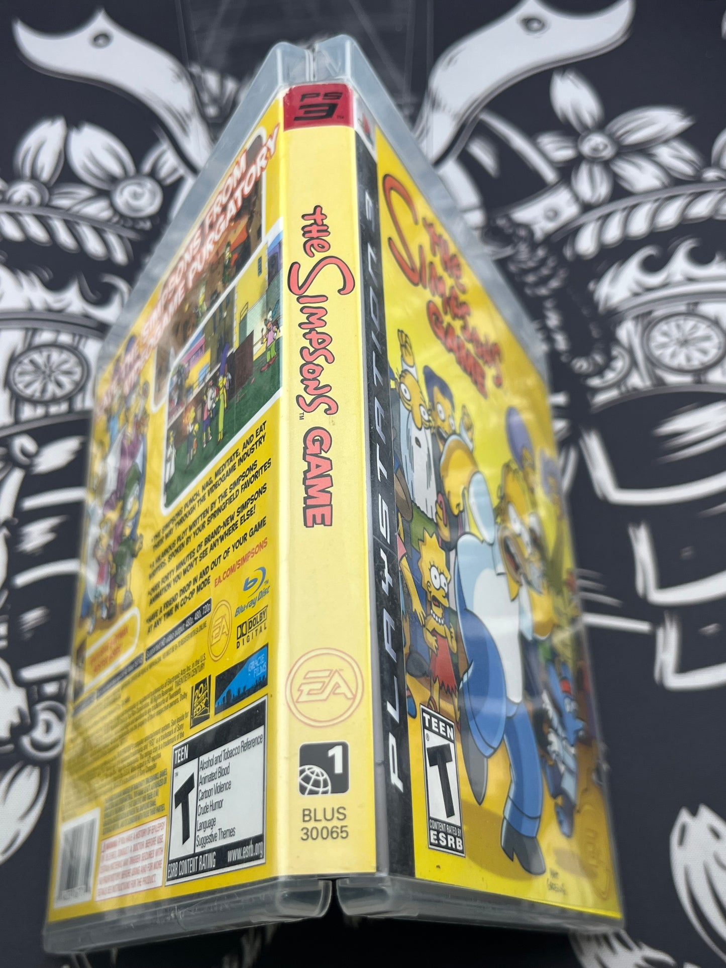 The Simpsons Game PS3 + Poster - No Manual