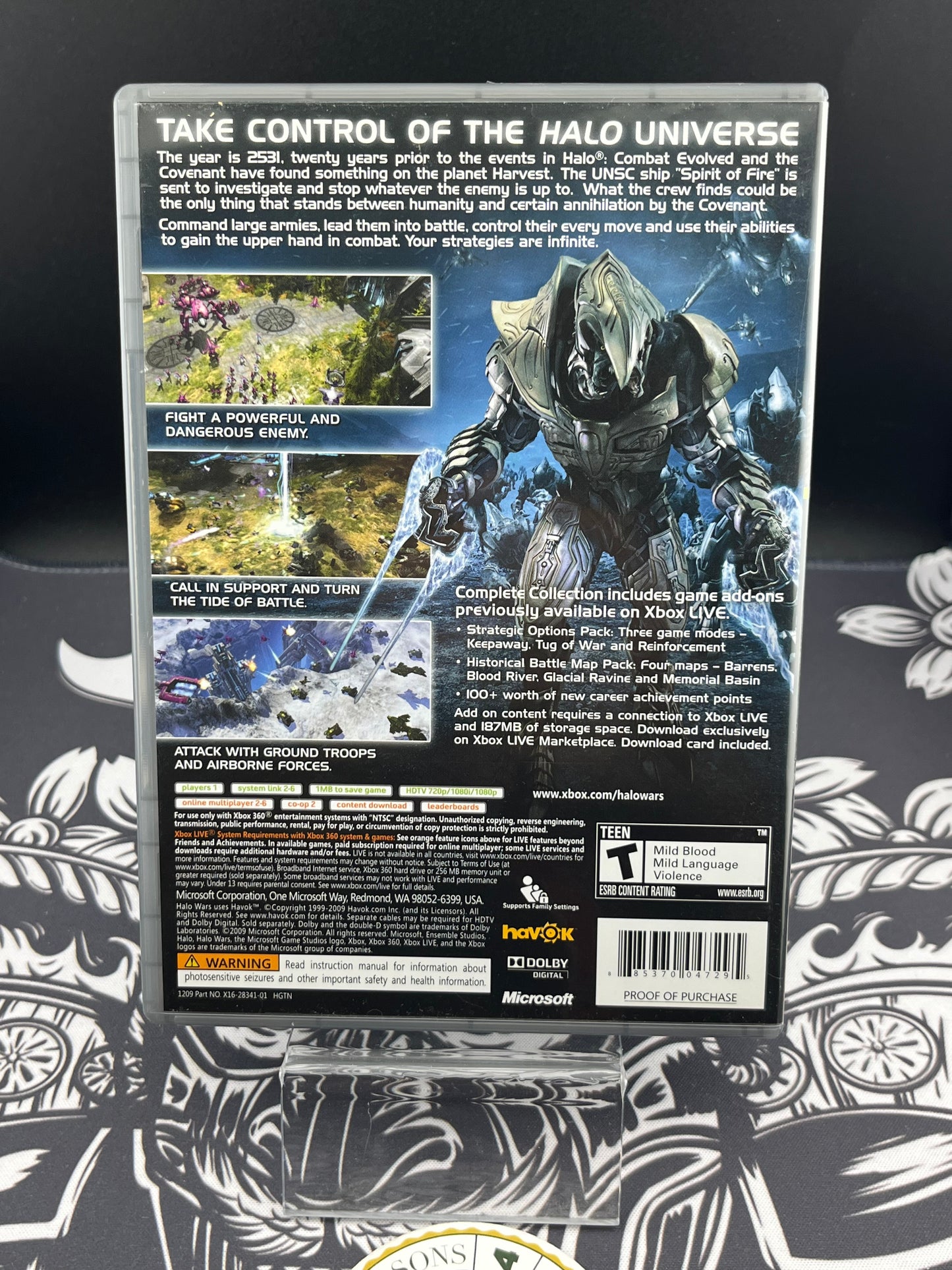 Halo Wars PH Xbox 360 CIB