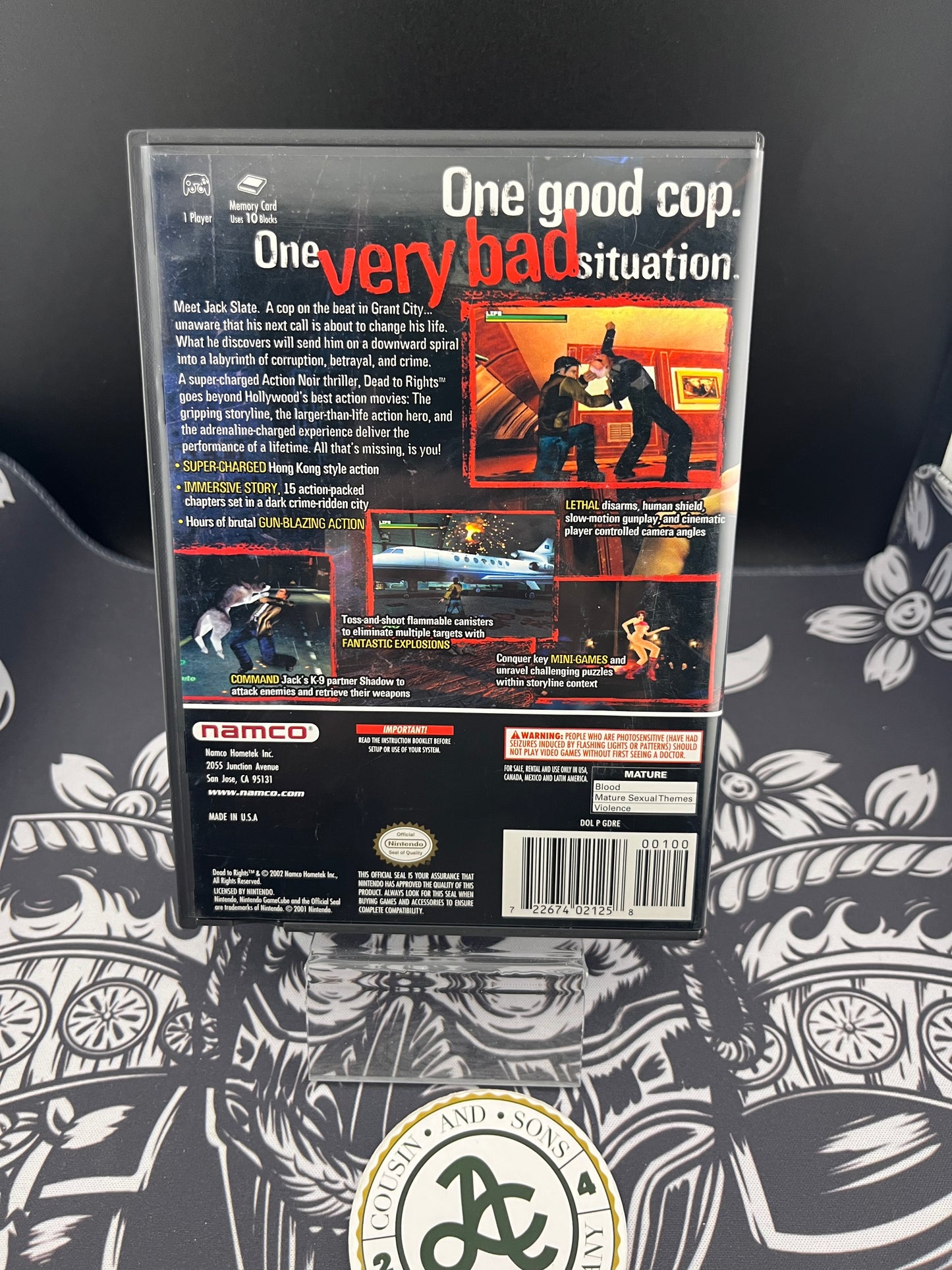 Dead to Rights GameCube CIB