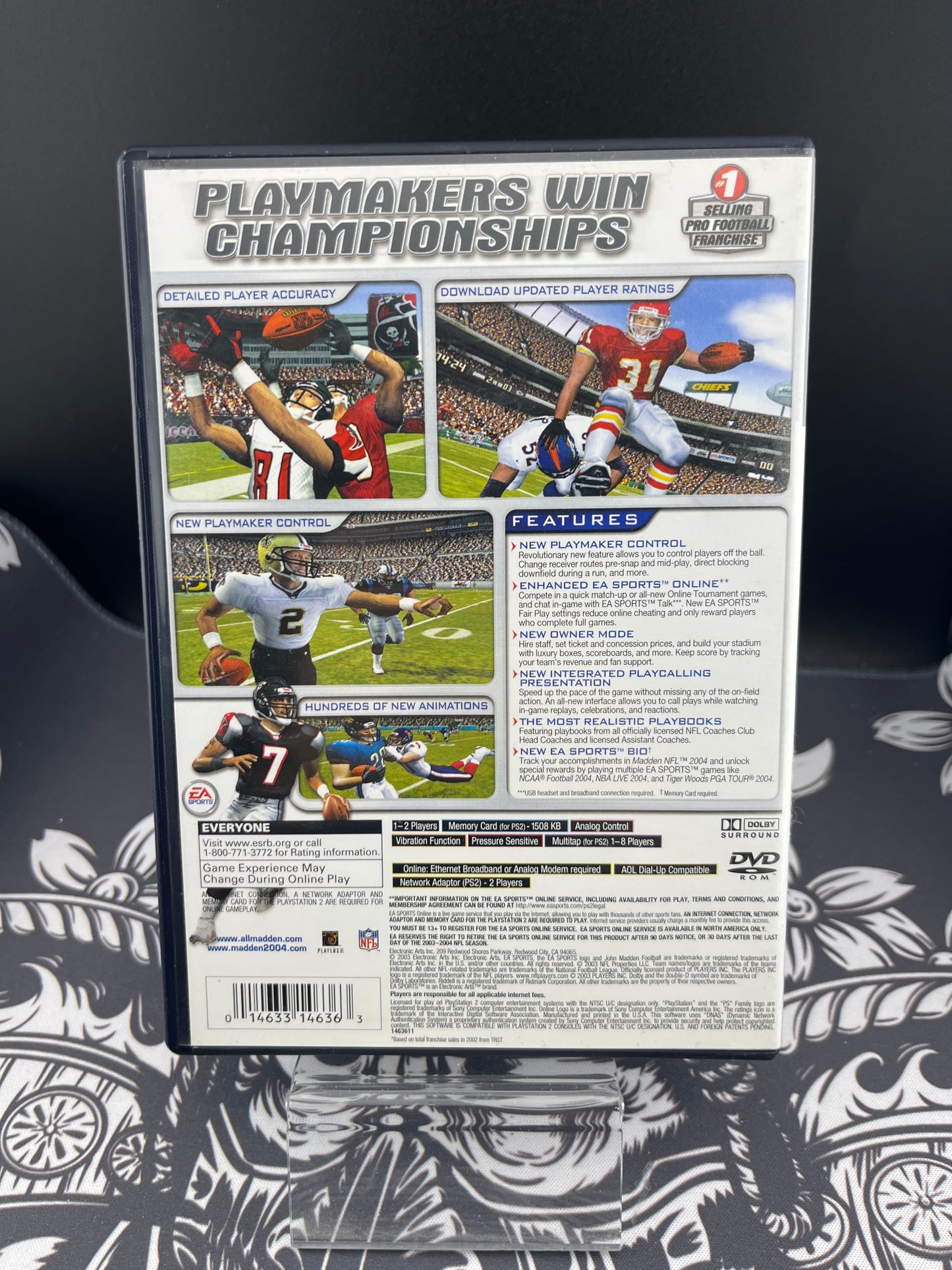 NFL Madden 2004 PS2 (No Manual)