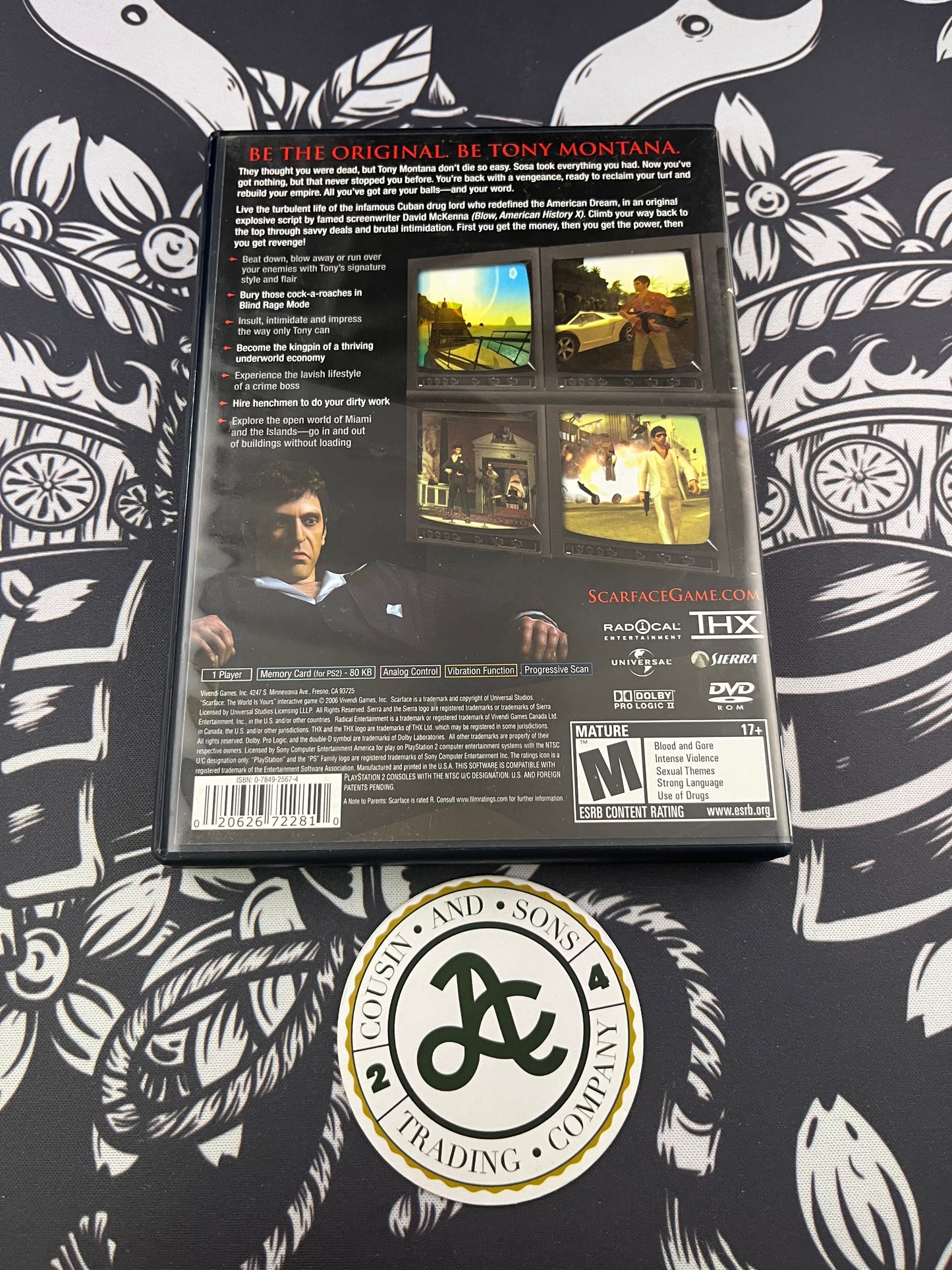 Scarface The World Is Yours PS2 CIB
