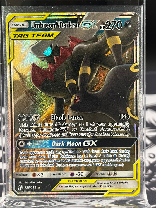 Umbreon and Darkrai GX 125/236