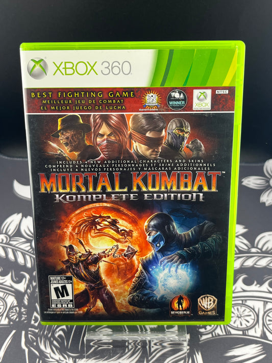 Mortal Kombat Komplete Edtion Xbox 360 CIB