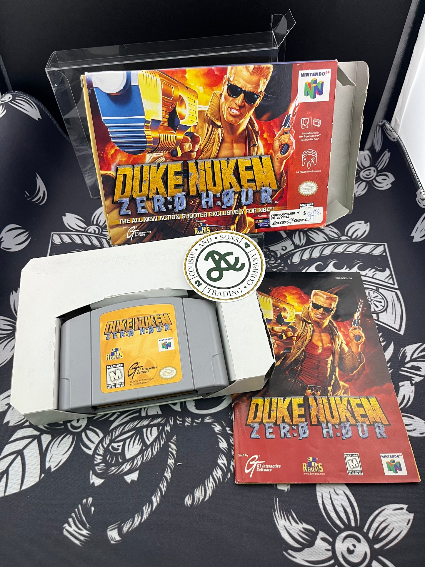 Duke Nukem Zero Hour n64 Full CIB