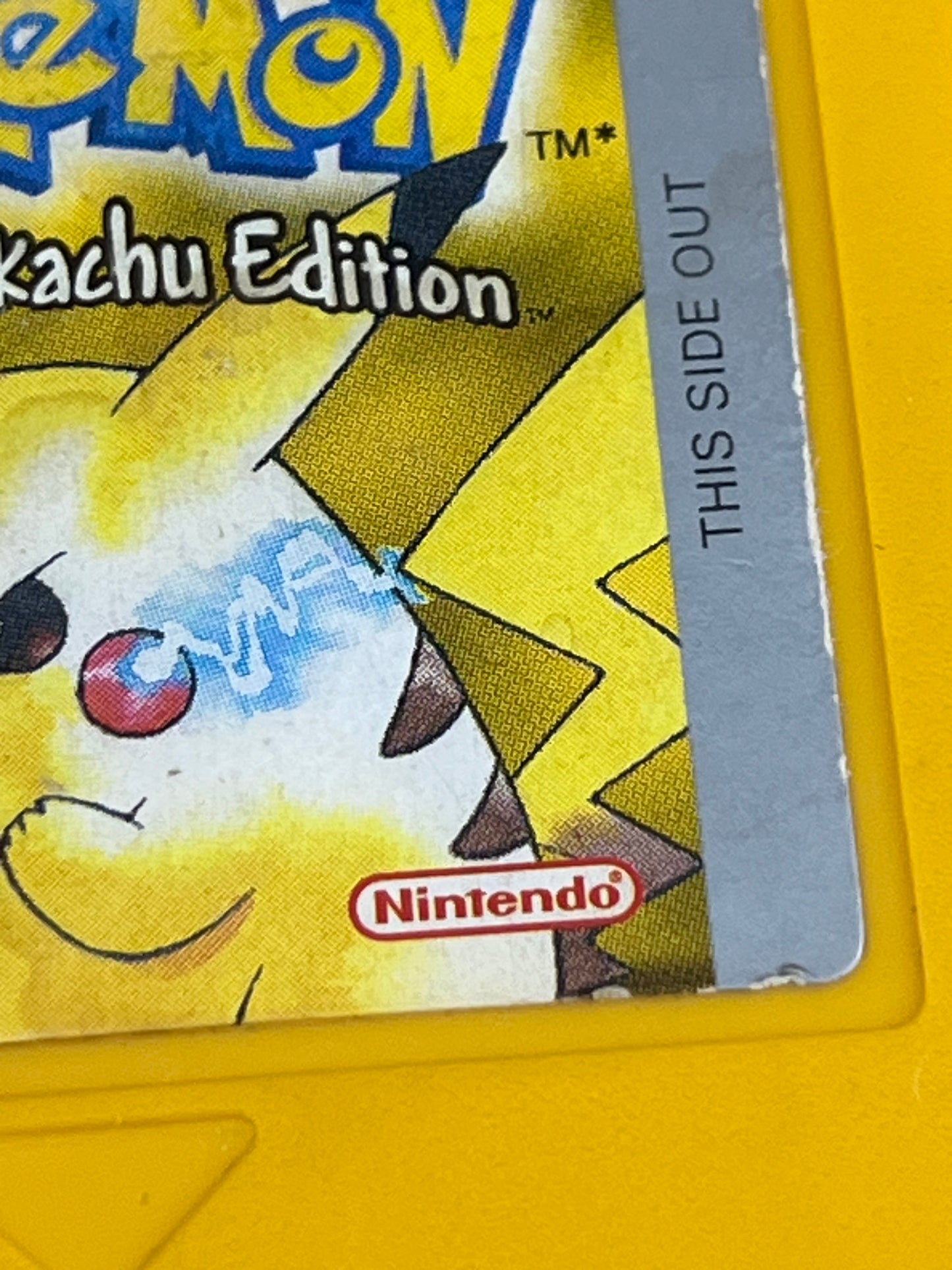 Pokémon Yellow GBC First Print Loose