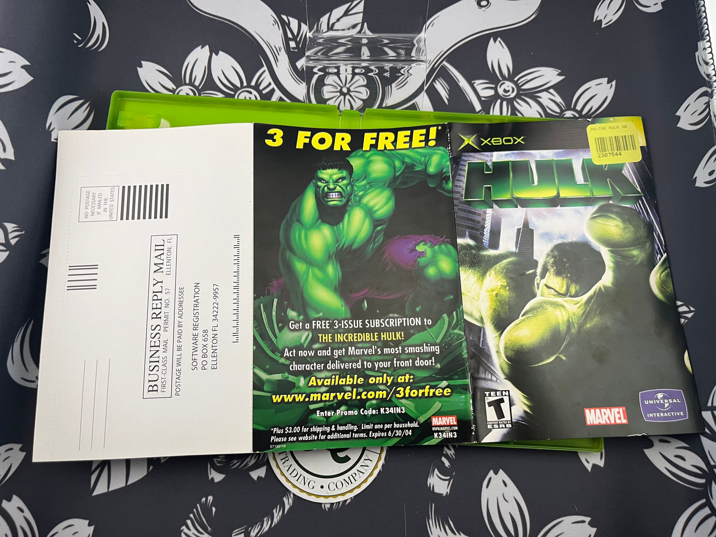 Hulk Xbox CIB
