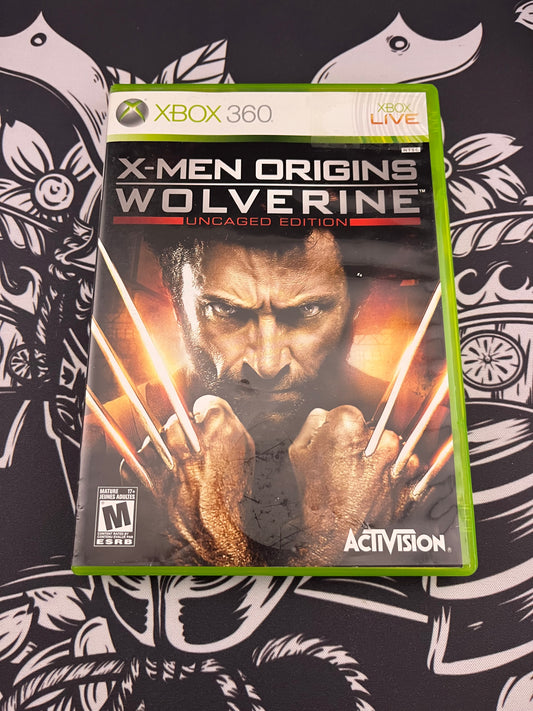 X Men Origins Wolverine Xbox 360 CIB