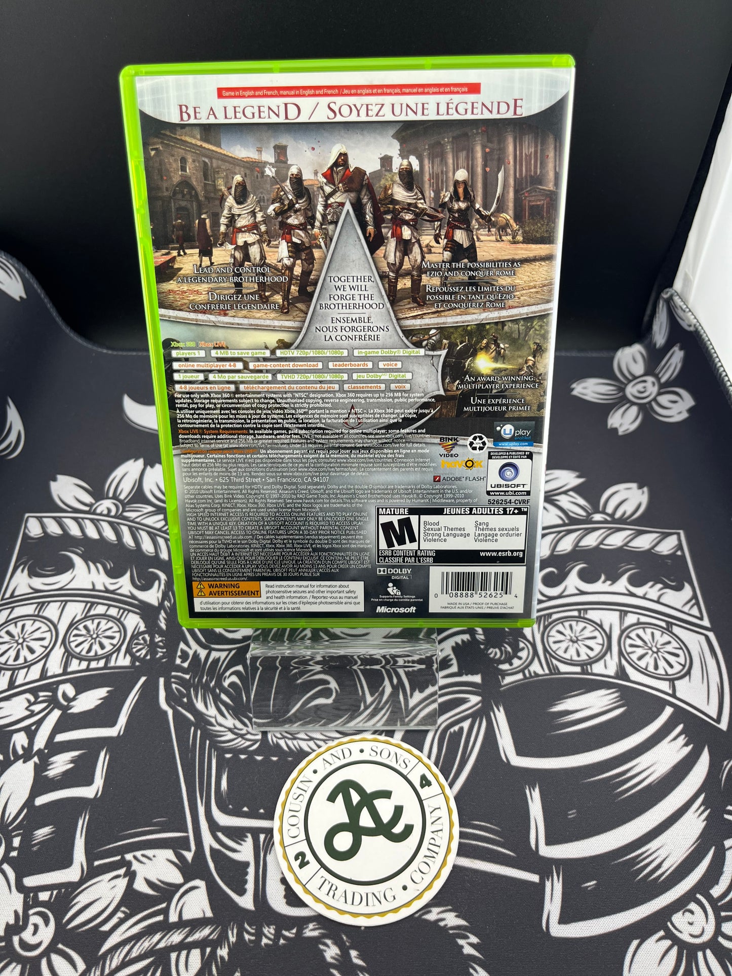 Assassins Creed Brotherhood Xbox 360 CIB