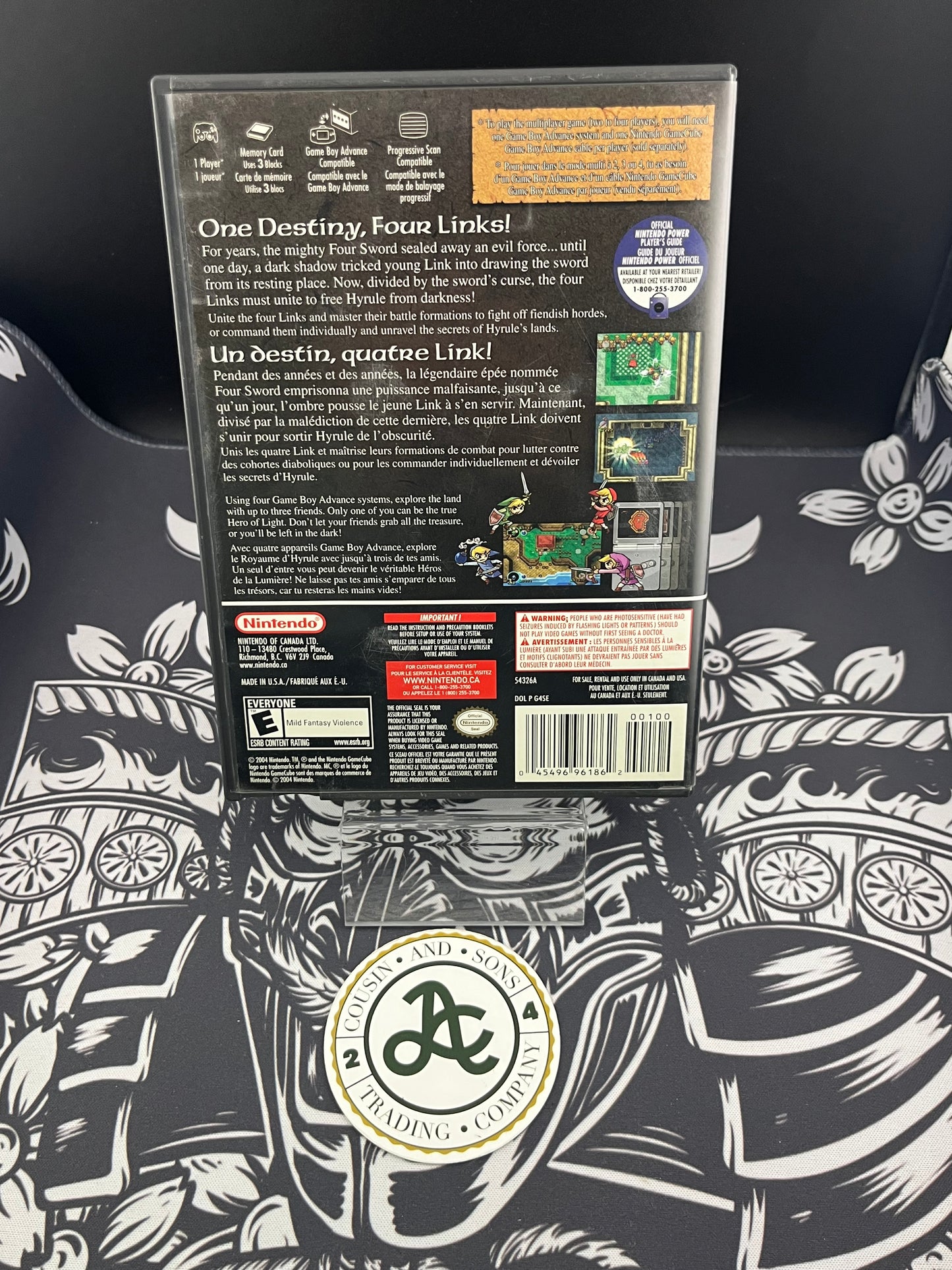 The Legend of Zelda Four Swords Adventure GameCube CIB (Copy)