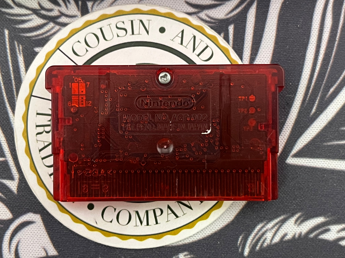 Pokémon Ruby GBA - Box and Manual