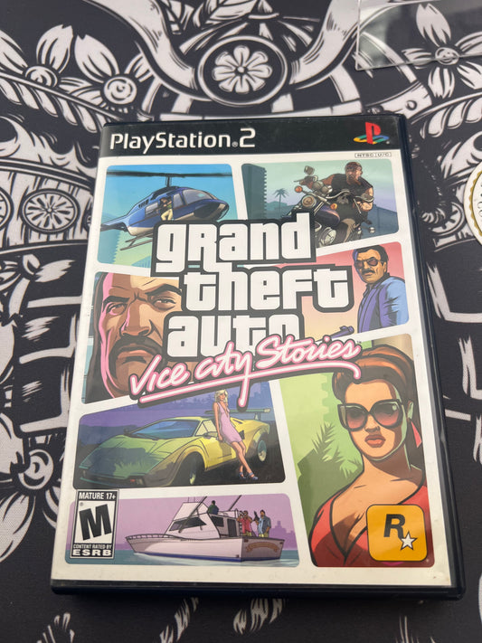Grand Theft Auto Vice City Stories PS2 No Manual