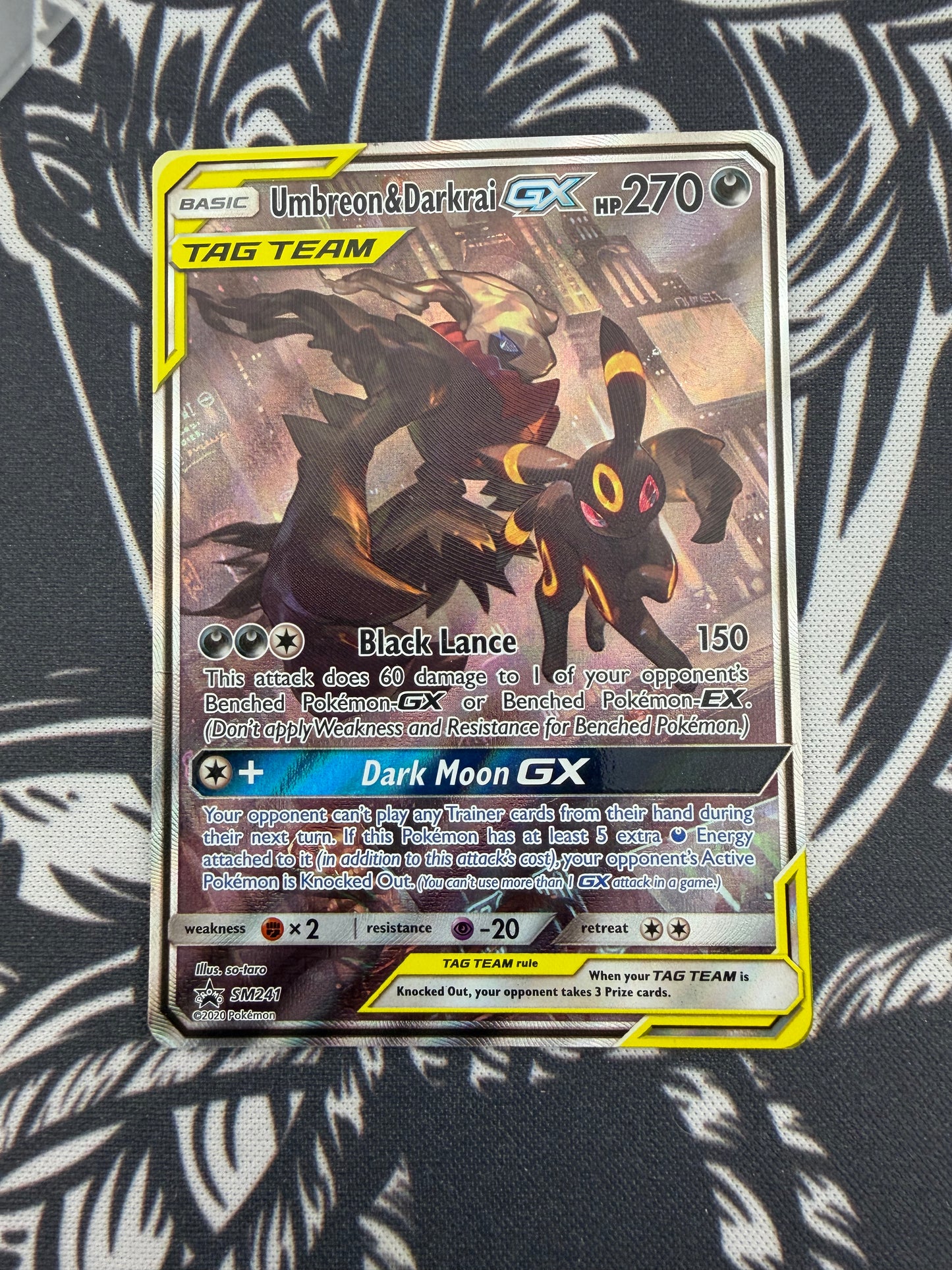 Umbreon & Darkrai GX - SM241 Promo NM