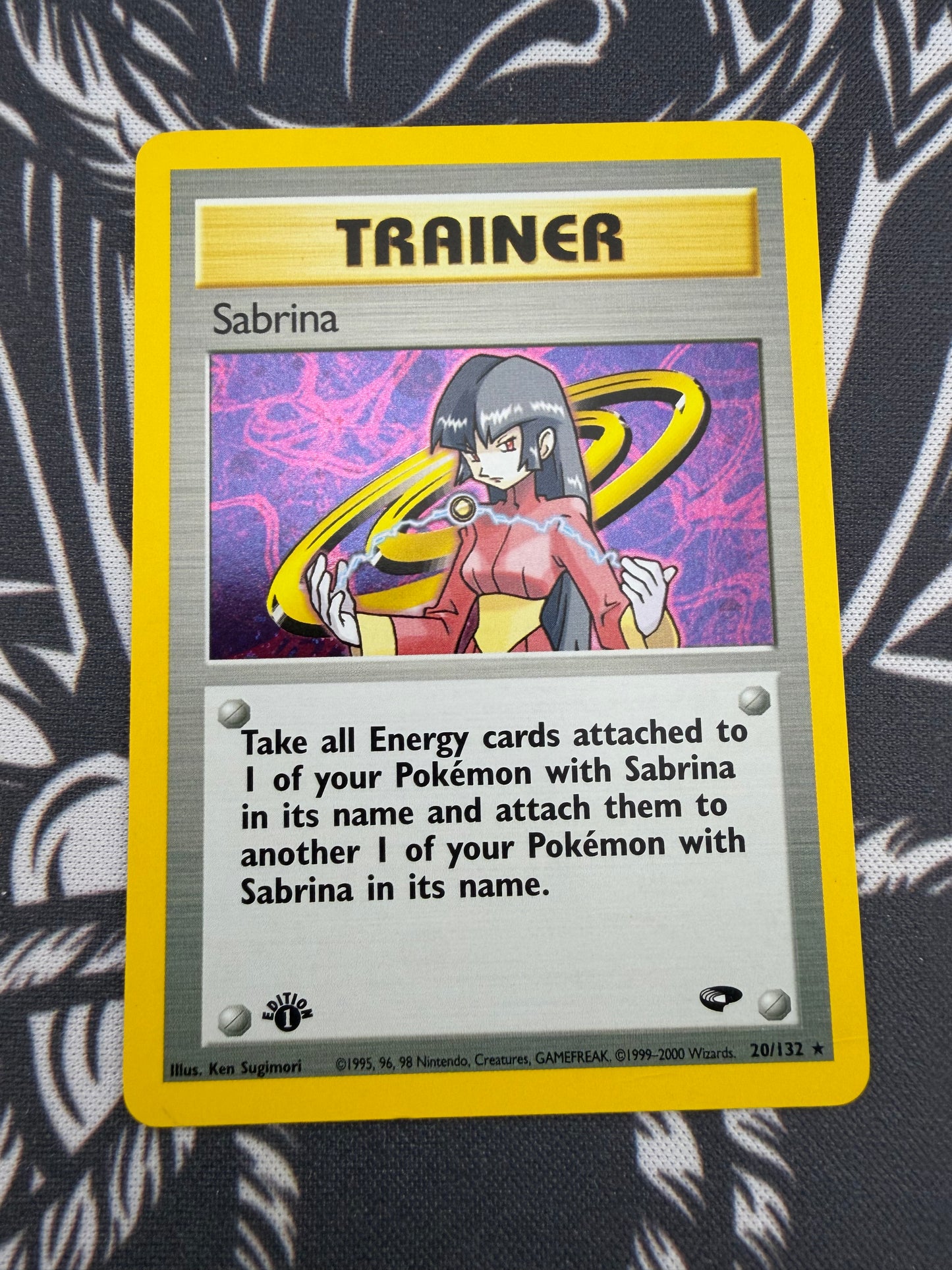 Sabrina- 1st Edition Gym Challenger 20/132 NM