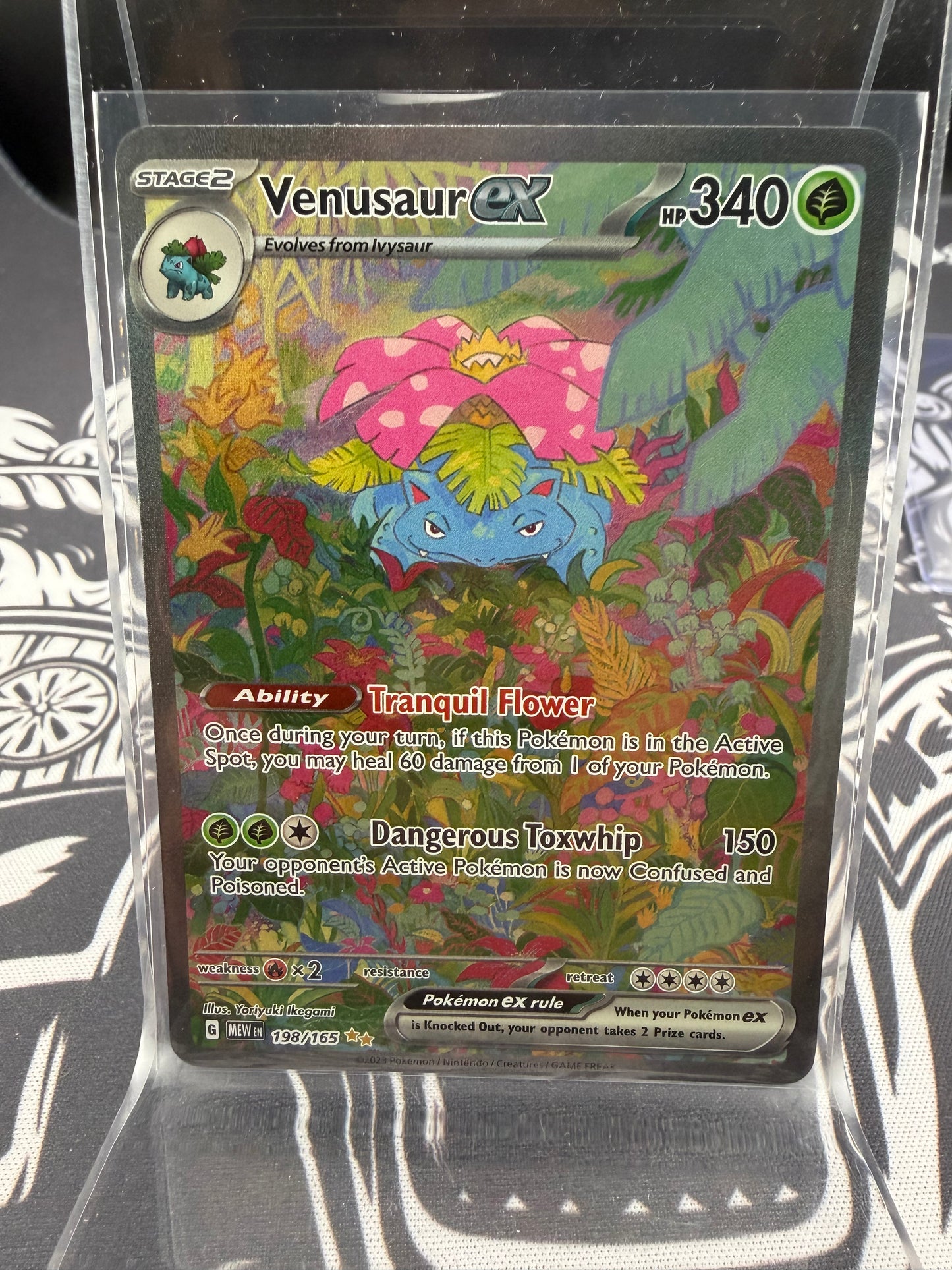 Venusaur ex - MEW 198/165 NM