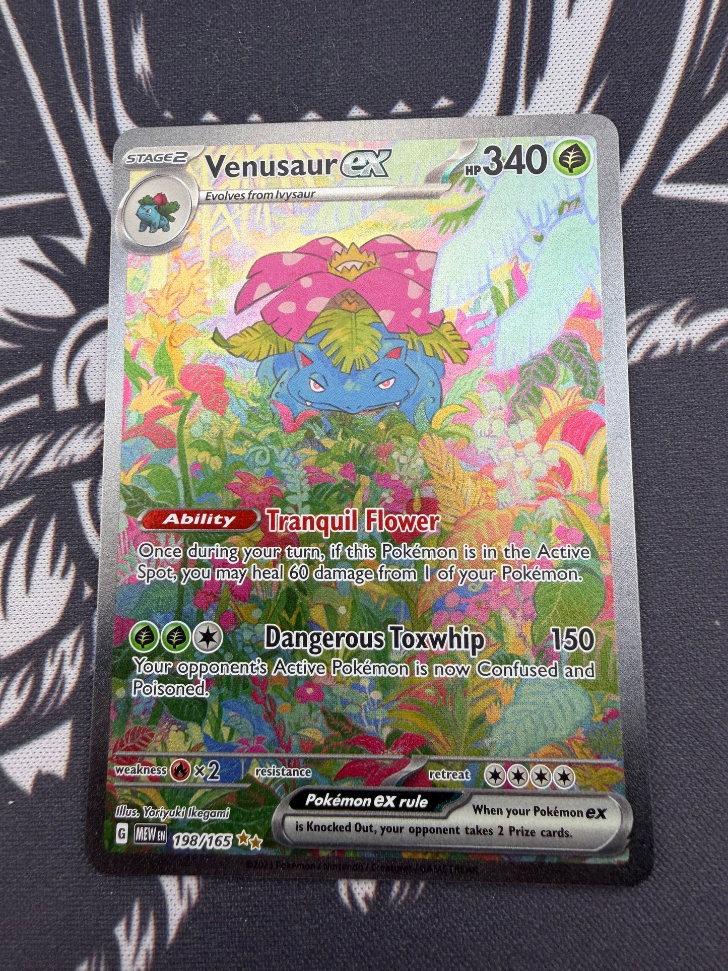 Venusaur ex - MEW 198/165 NM