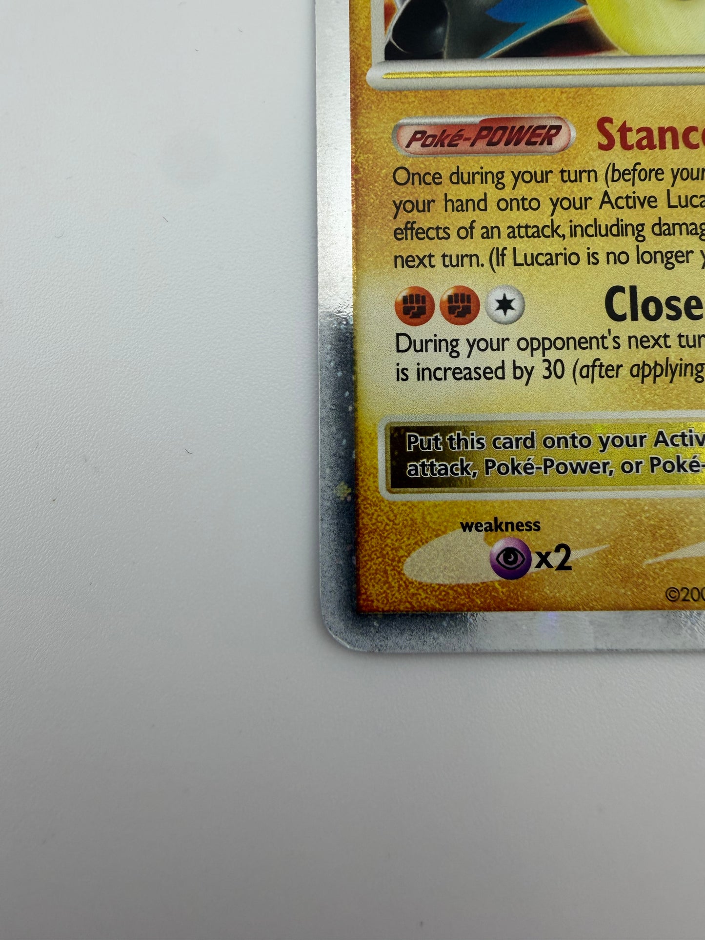 Lucario Lv. X -  122/123 NM