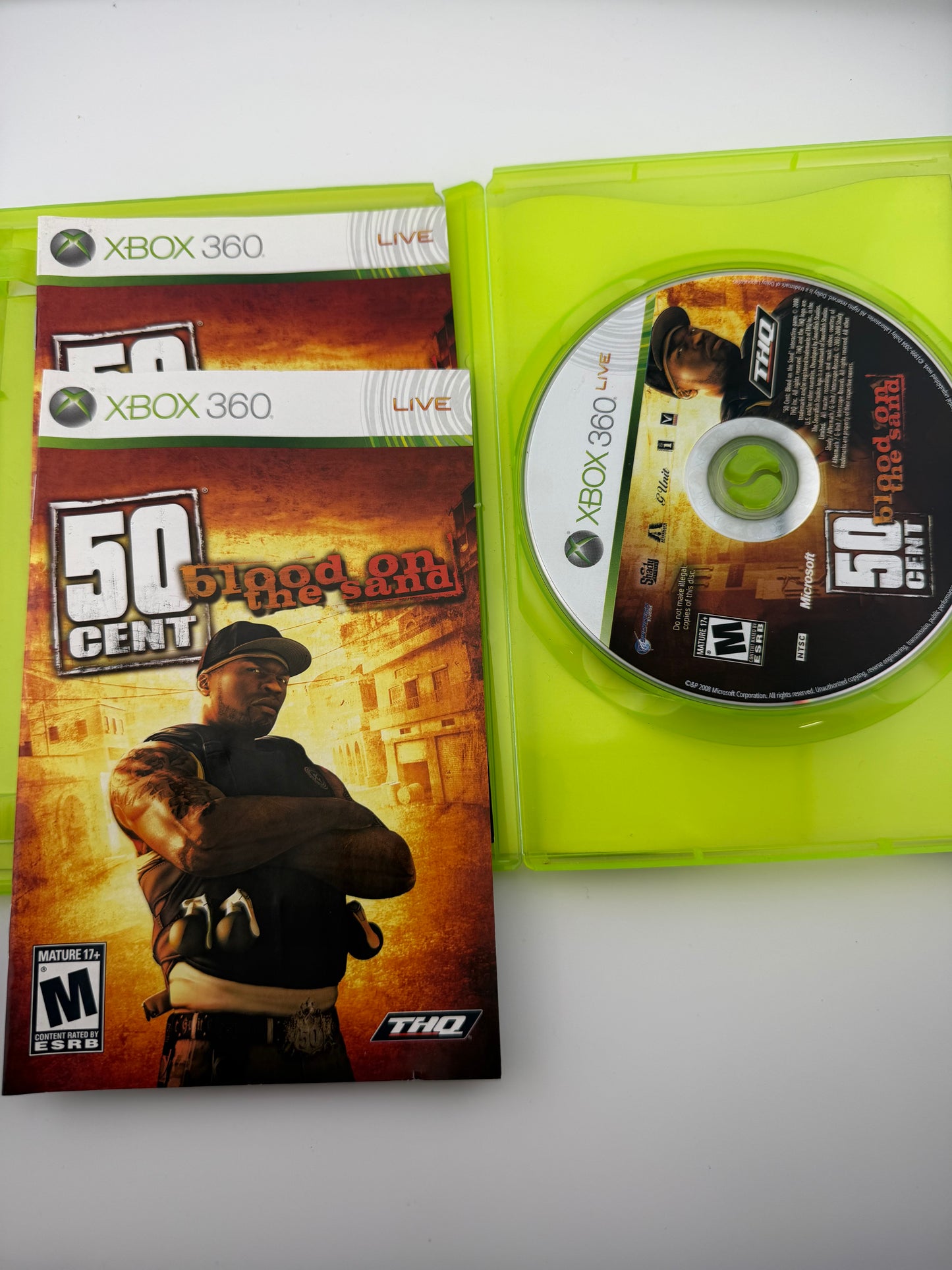 50 Cent: Blood on the Sand Xbox 360 CIB