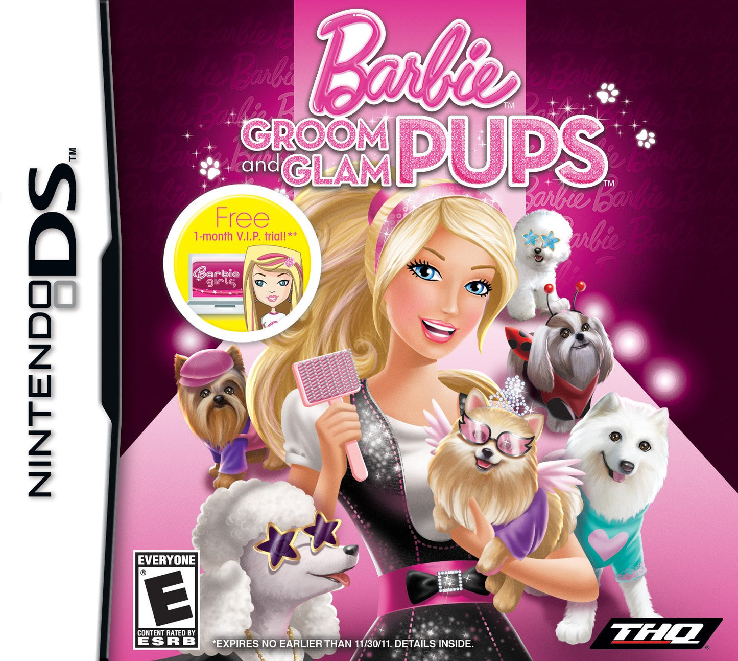 Barbie Groom and Glam Pups DS