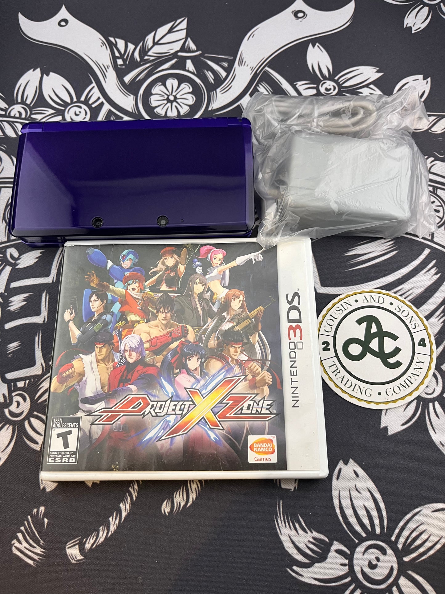 Purple 3DS Loose with Project X Zone