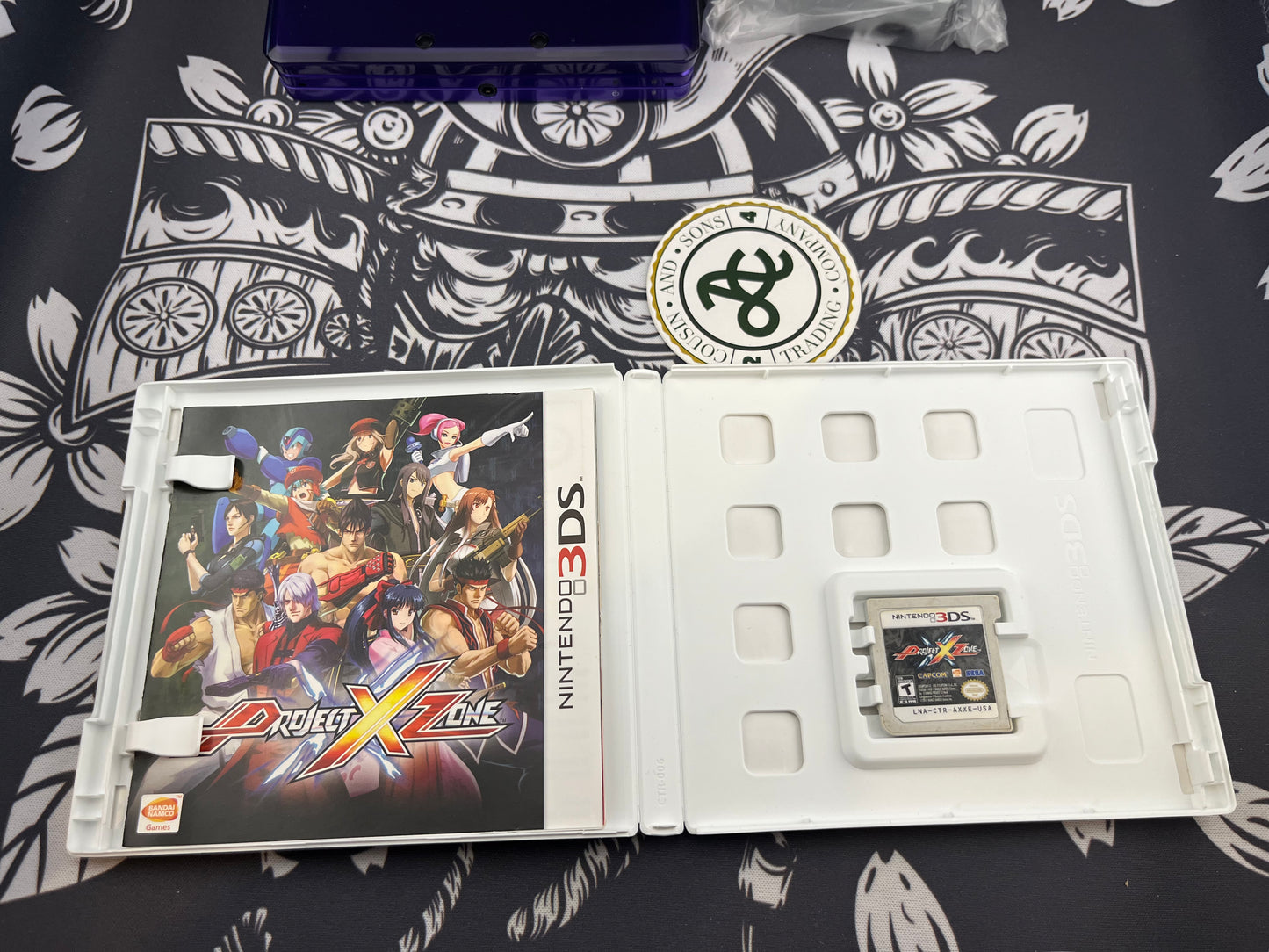 Purple 3DS Loose with Project X Zone