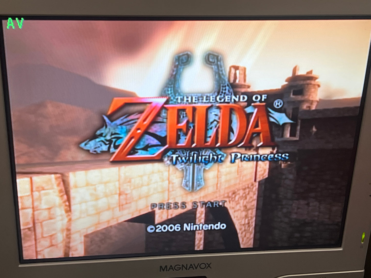 The Legend of Zelda Twilight Princess GameCube CIB  no
