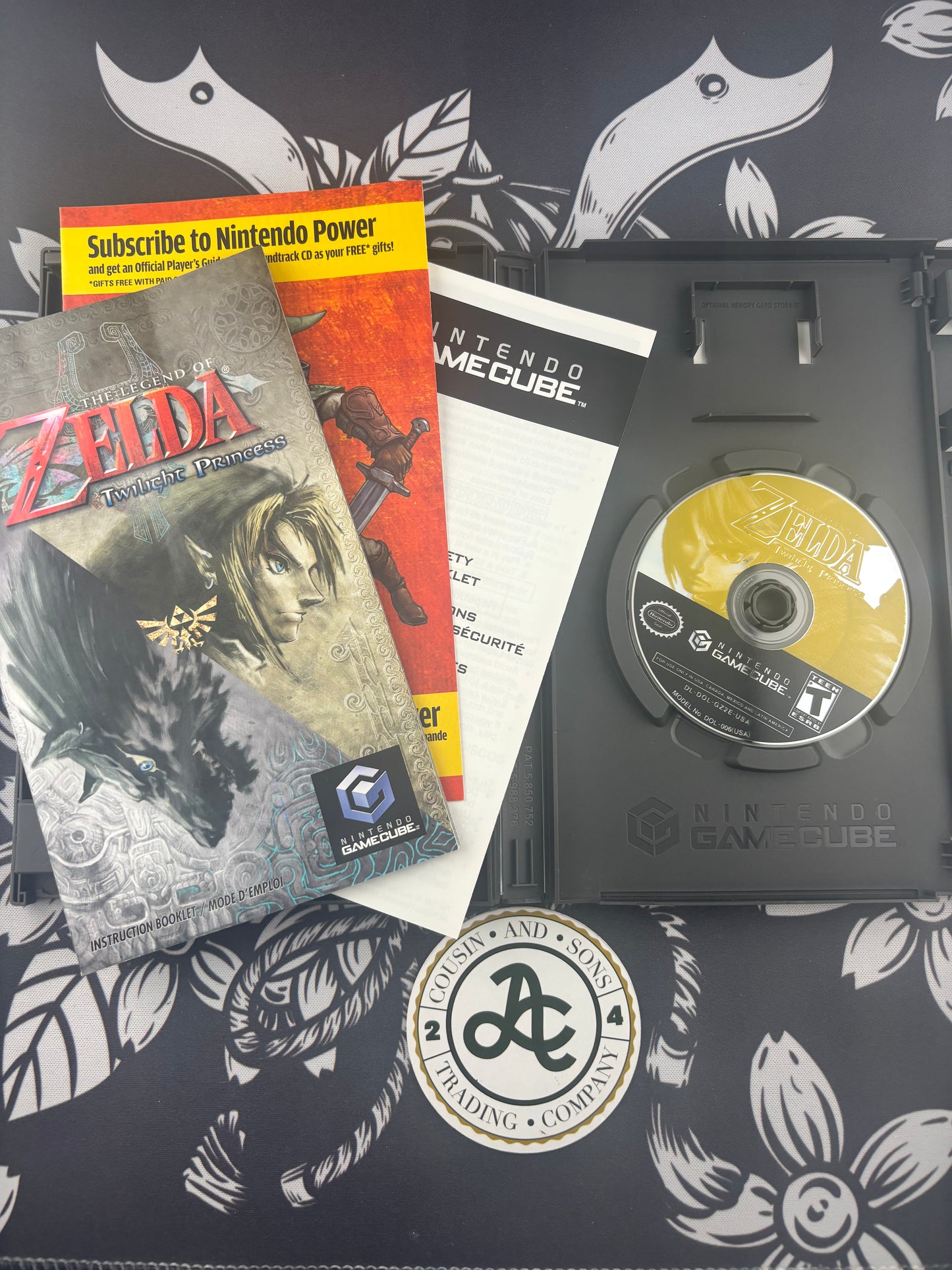The Legend of Zelda Twilight Princess GameCube CIB  no