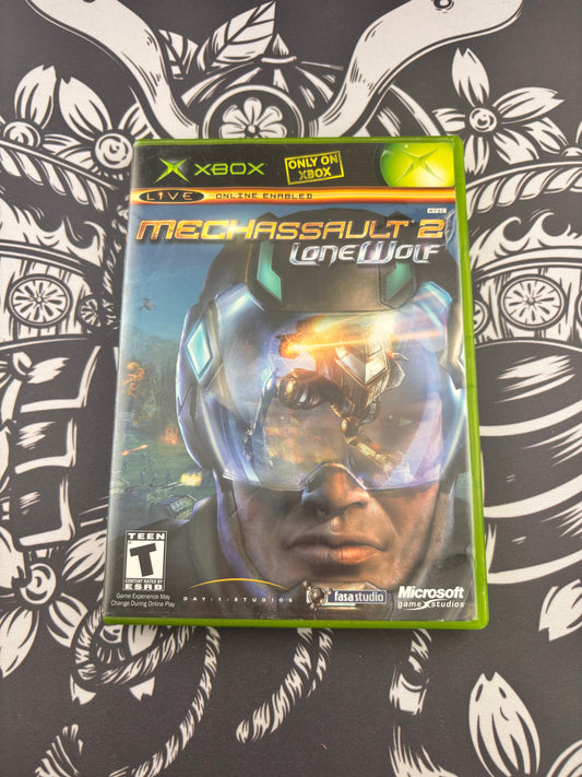 Mecha Assault 2 Lone Wolf Xbox CIB