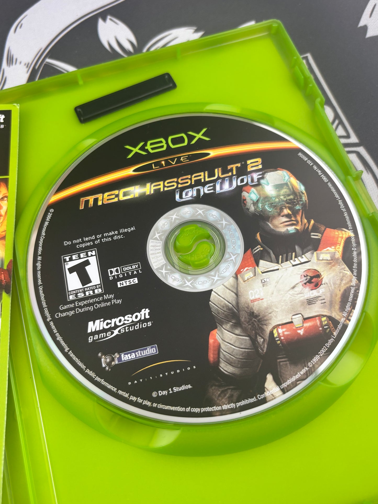 Mecha Assault 2 Lone Wolf Xbox CIB