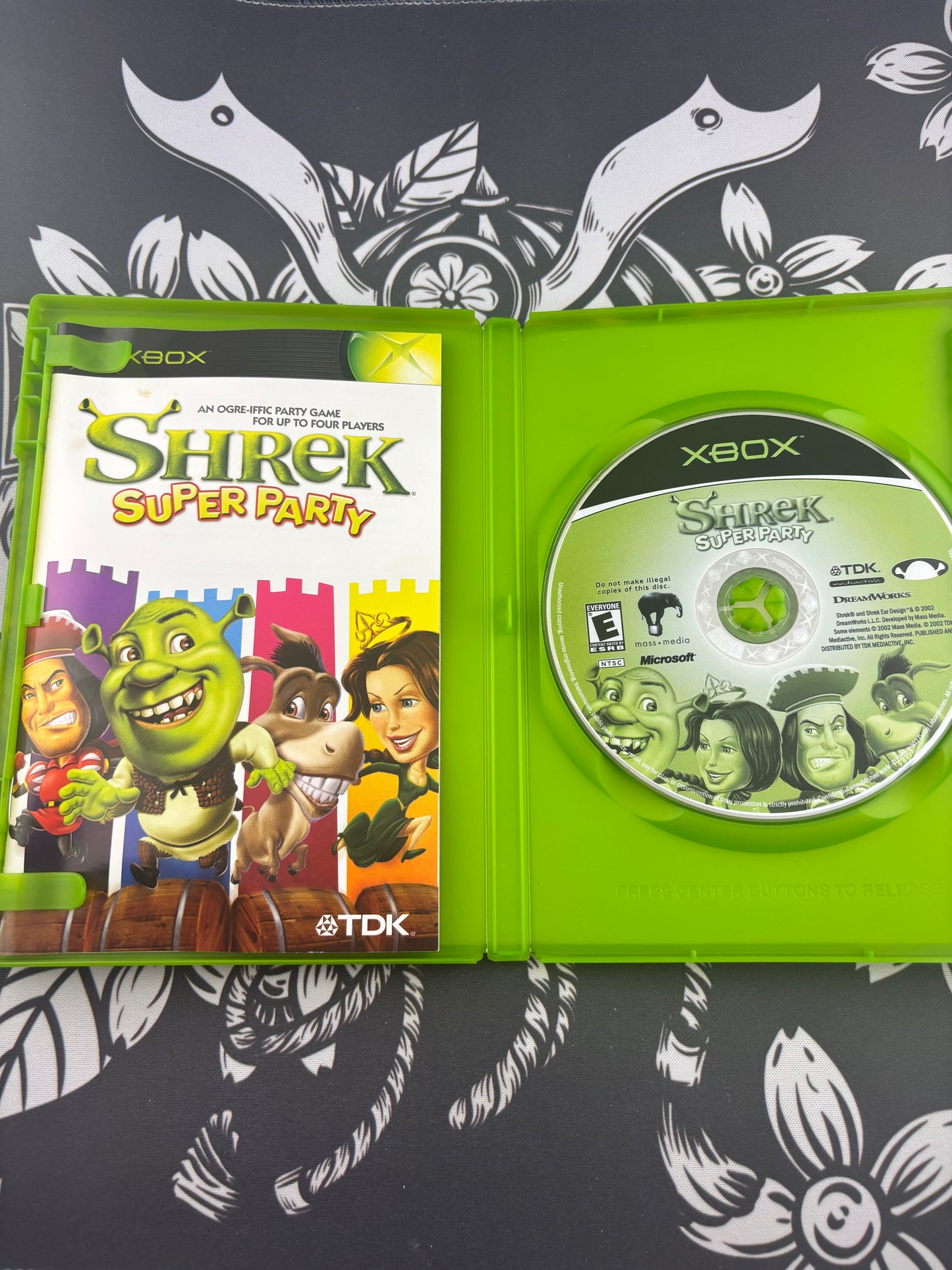 Shrek Super Party Xbox CIB