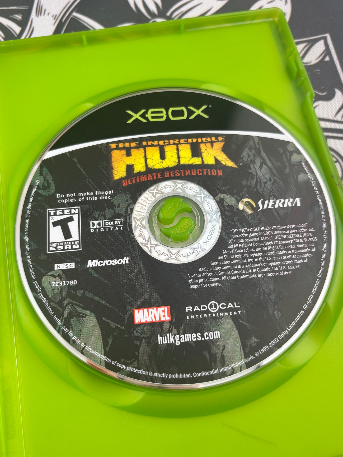 The Incredible Hulk Ultimate Destruction Xbox CIB