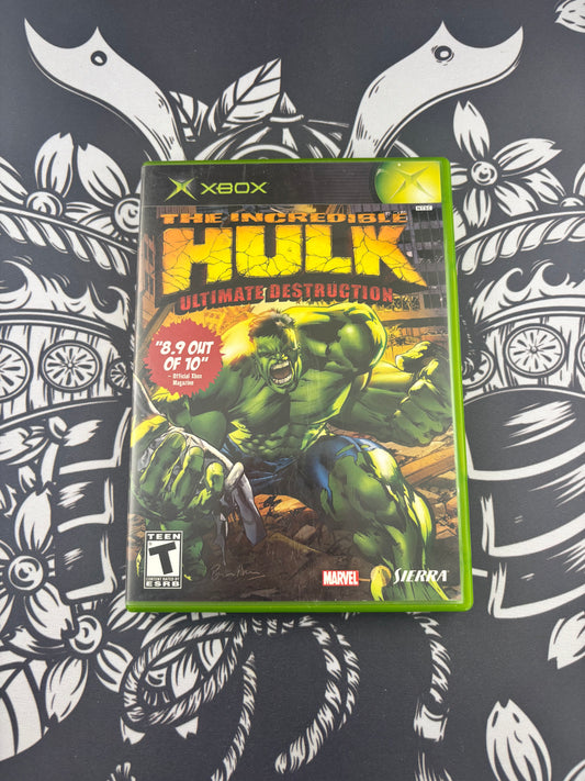 The Incredible Hulk Ultimate Destruction Xbox CIB