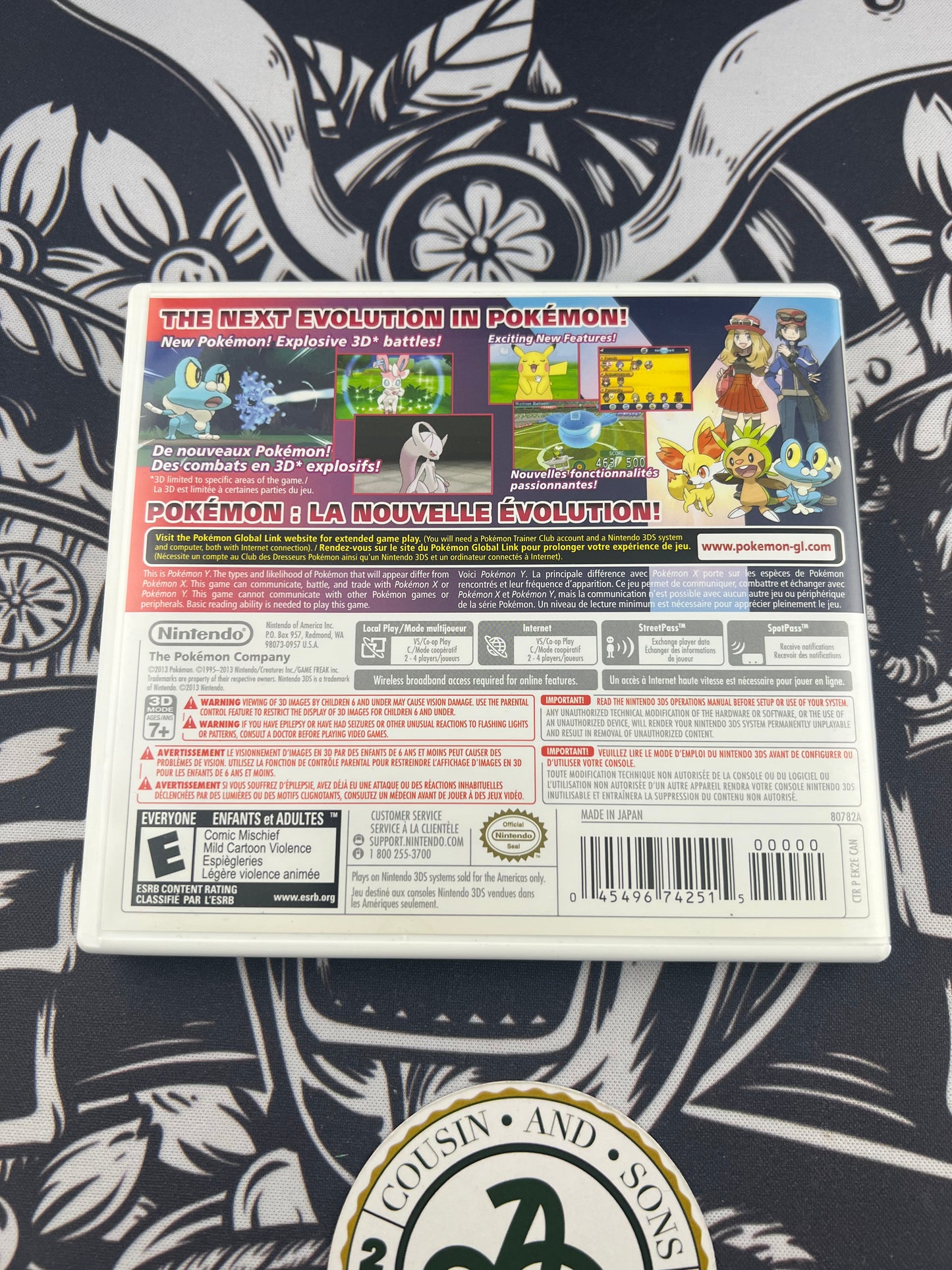 Pokémon Y 3DS CIB